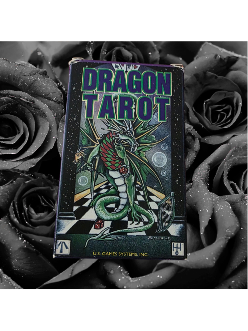 Vintage Dragon Tarot Deck 1995 FIRST EDITION • Rare Pre-Barcode, Belgium